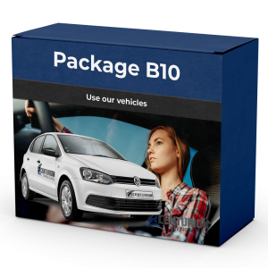 Package B10 (Use our vehicle for your Driver's Test)