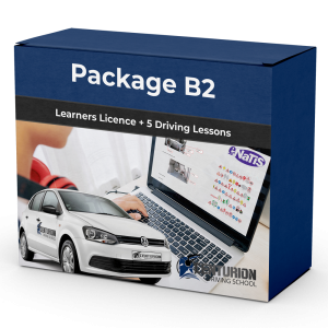 Package B2 (Learners Licence + 5 Driving Lessons)